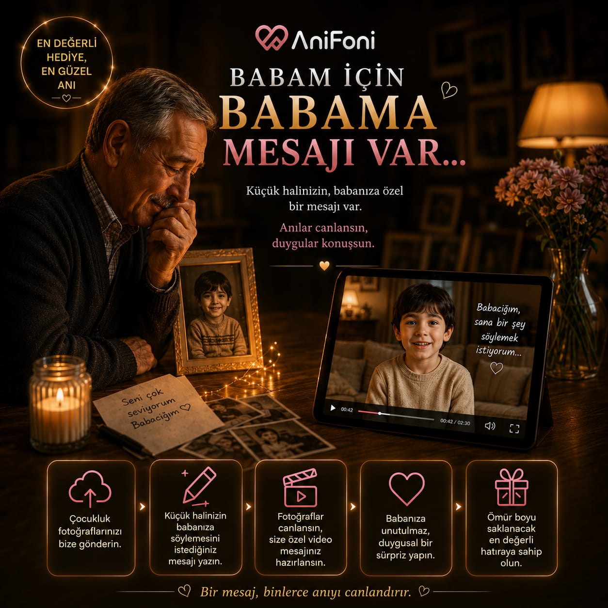 Çocukluğumun Babama - Anneme Mesajı Var