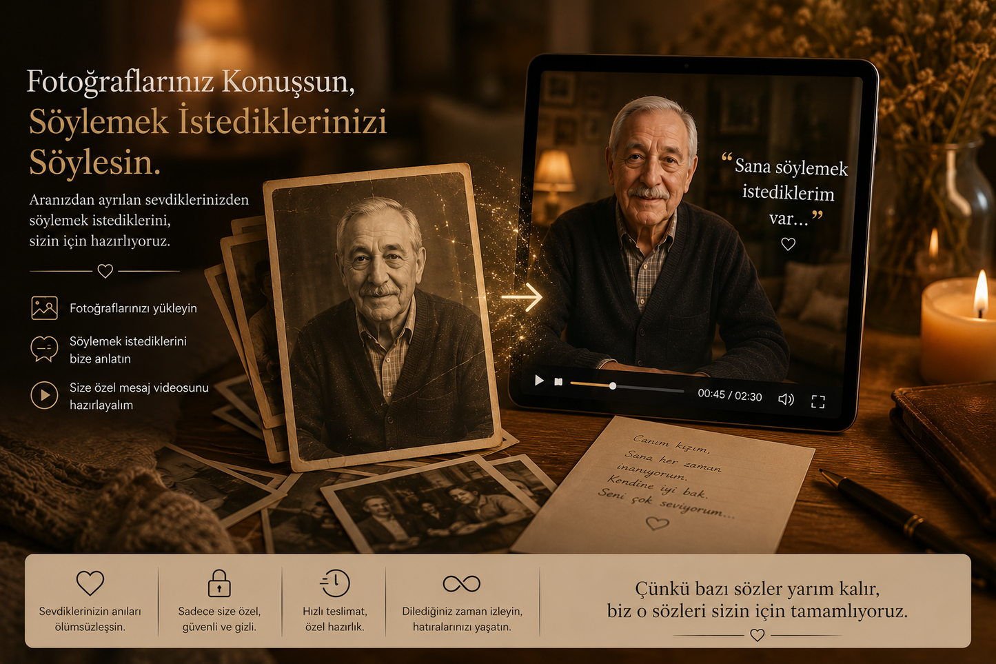 Hatıraların Sesi - Aranızdan Ayrılan Sevdiklerinizden Bir Mesaj Var!