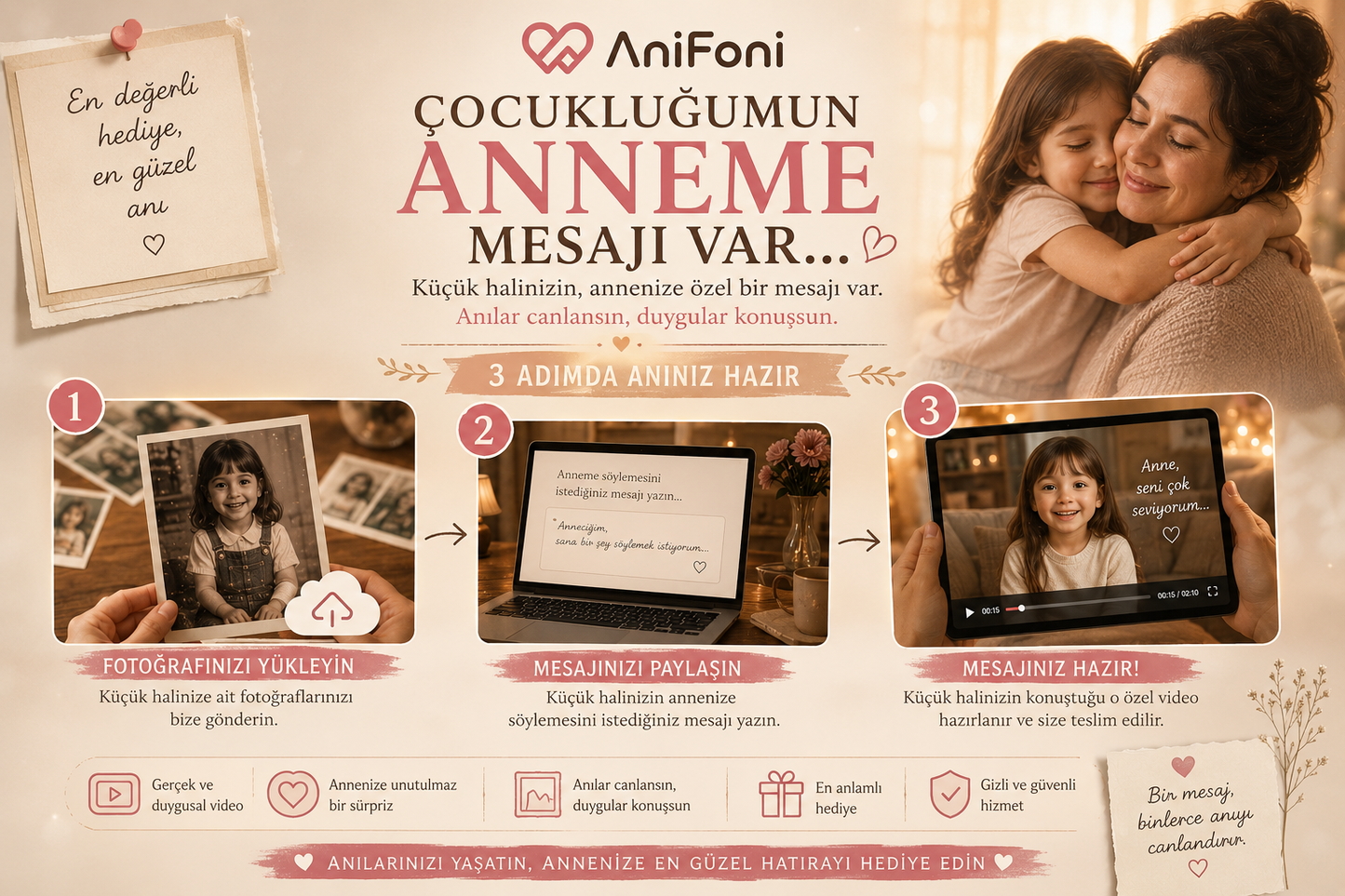 Çocukluğumun Babama - Anneme Mesajı Var