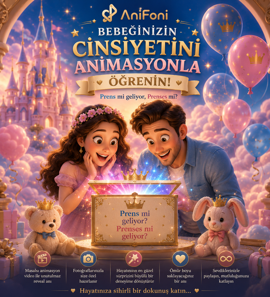 Bebeğinizin Cinsiyetini Animasyonla Öğrenin!